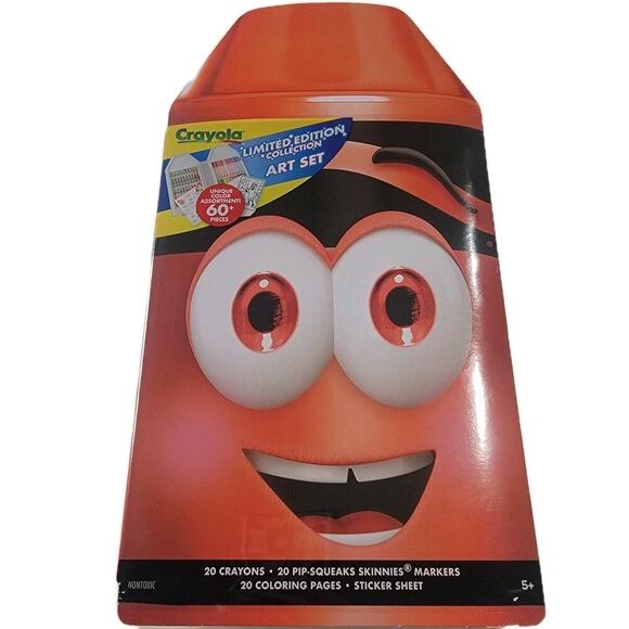 2025 CRAYOLA Limited Edition Retired Colors Art Set New Release 60 Pieces Angie - Picture 1 of 9